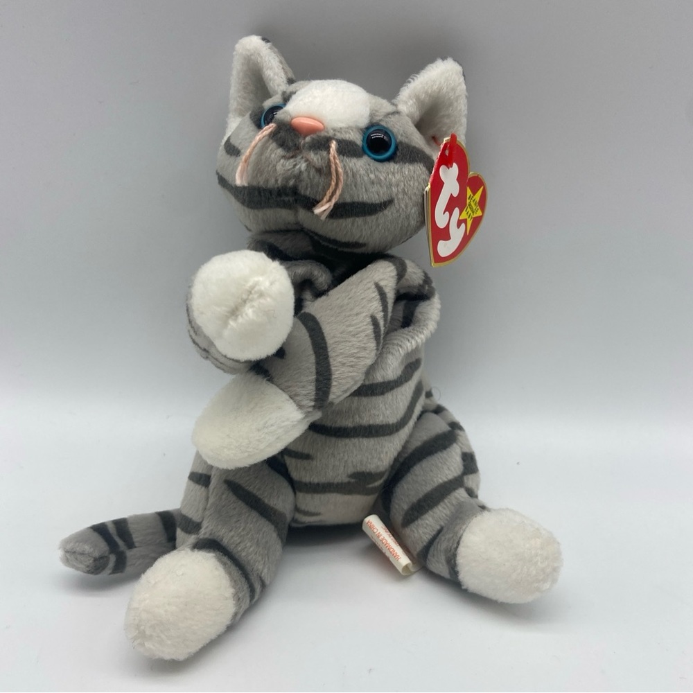 TY Beanie Bellies Prance the‎ Cat Rare 1997 Plush Stuffed Animal